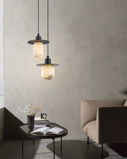 Bloom Alabaster Grace Pendant 15cm H