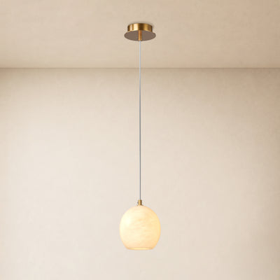 Quorvyn Resin Globe Pendant