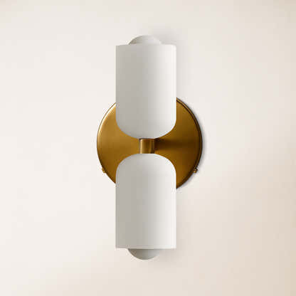 Caleb Glass Wall Sconce 12 cm W