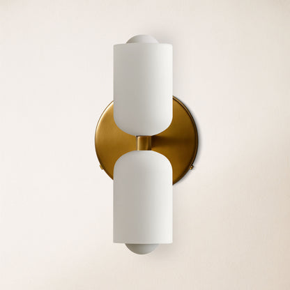 Caleb Glass Wall Sconce 12 cm W