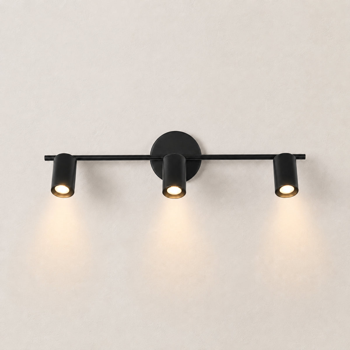 Erin Cylindrical 3-Light Wall Sconce