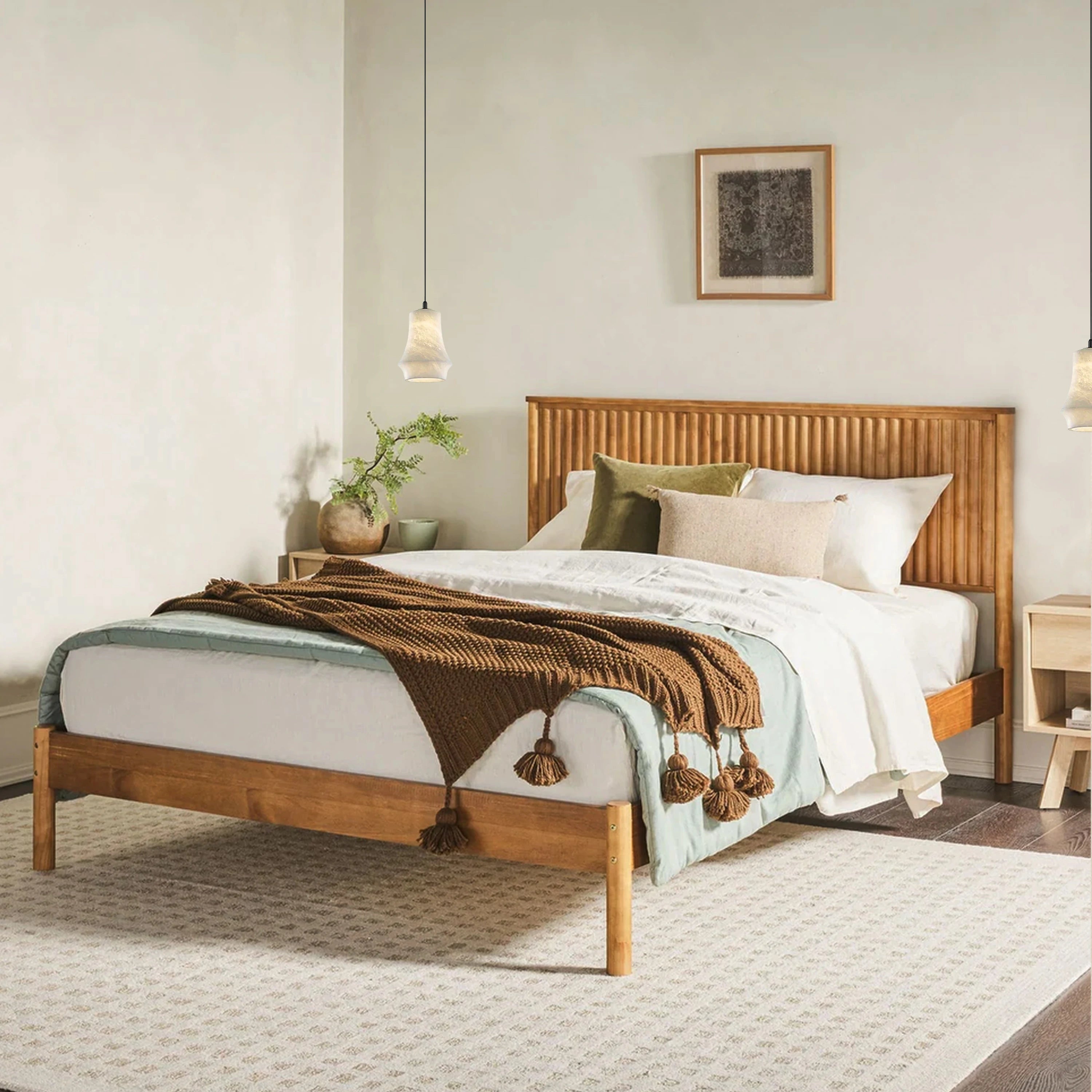 Bloom Alabaster Trio Pendant 18cm H