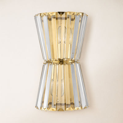 Lyrsolara Crystal Wall Sconce
