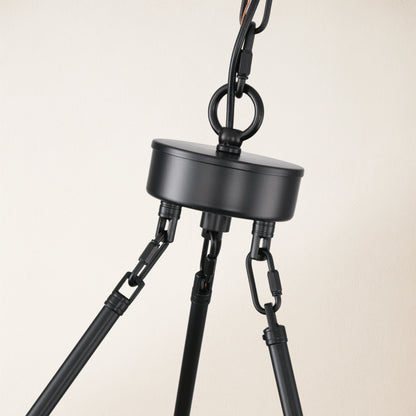 Vellum Round Chandelier 61cm D