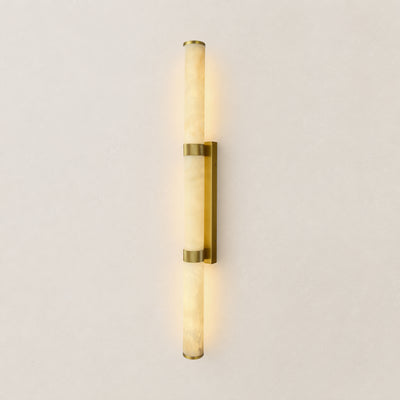 Vela Resin Cylinder Wall Sconce 47.2"H 