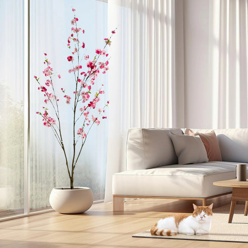 Faux Big Cherry Blossom Tree 185cm H