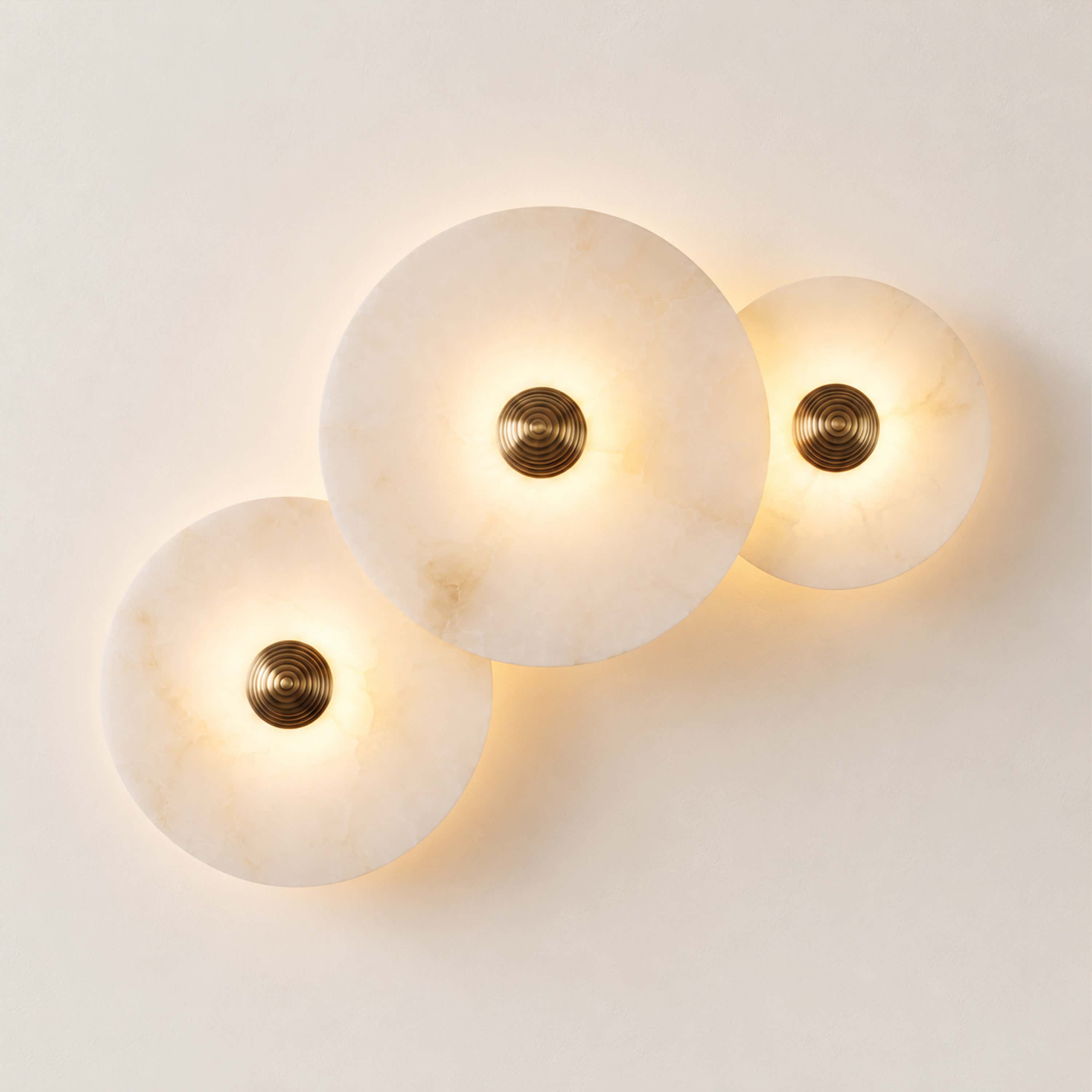 Miles Alabaster Multi-Lights Wall Sconce