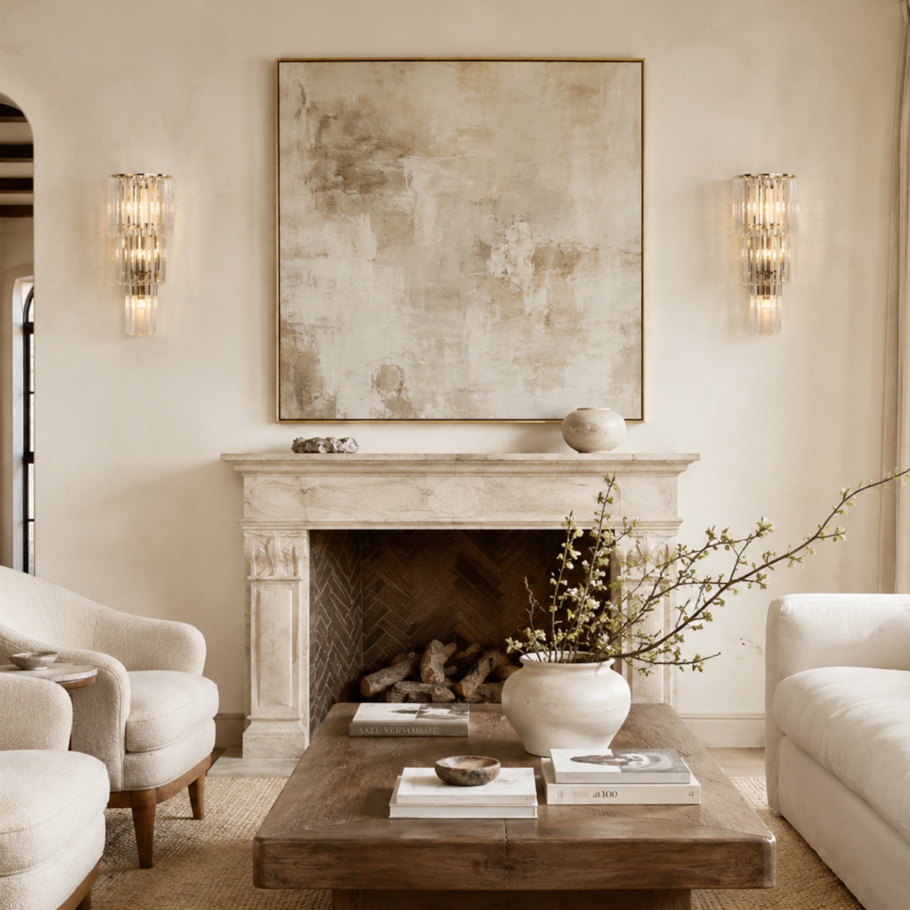 Elira Crystal Wall Lamp