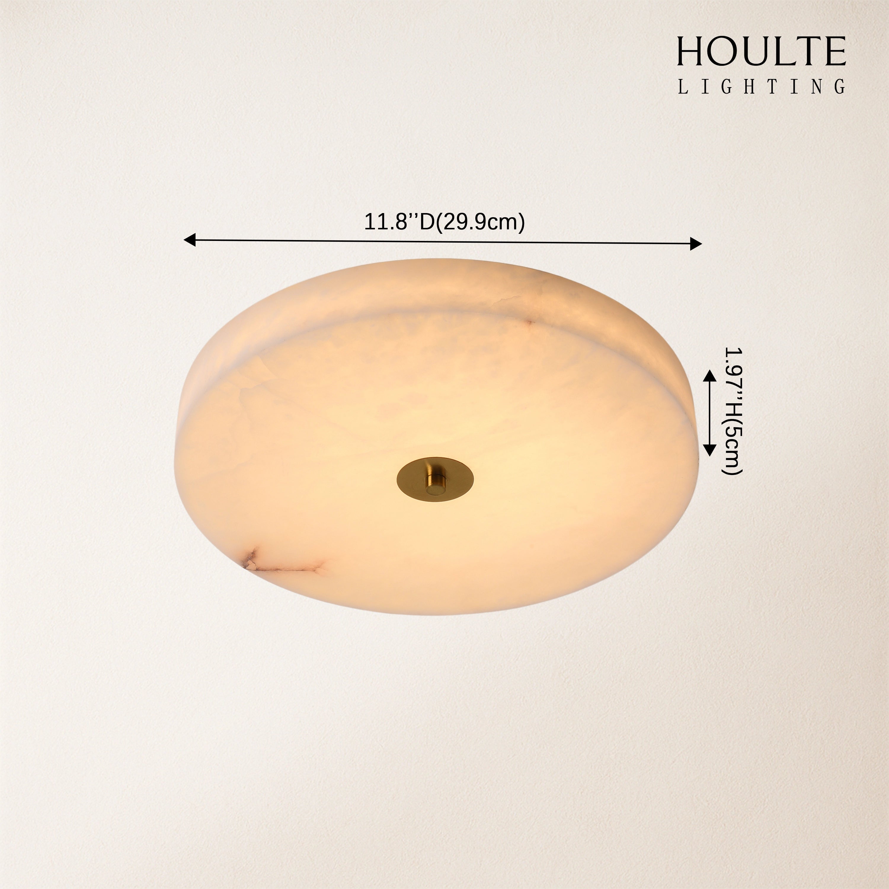 Cora Alabaster Ceiling Light 30cm