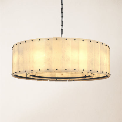 Nivislight Alabaster Round Chandelier 60.9cm