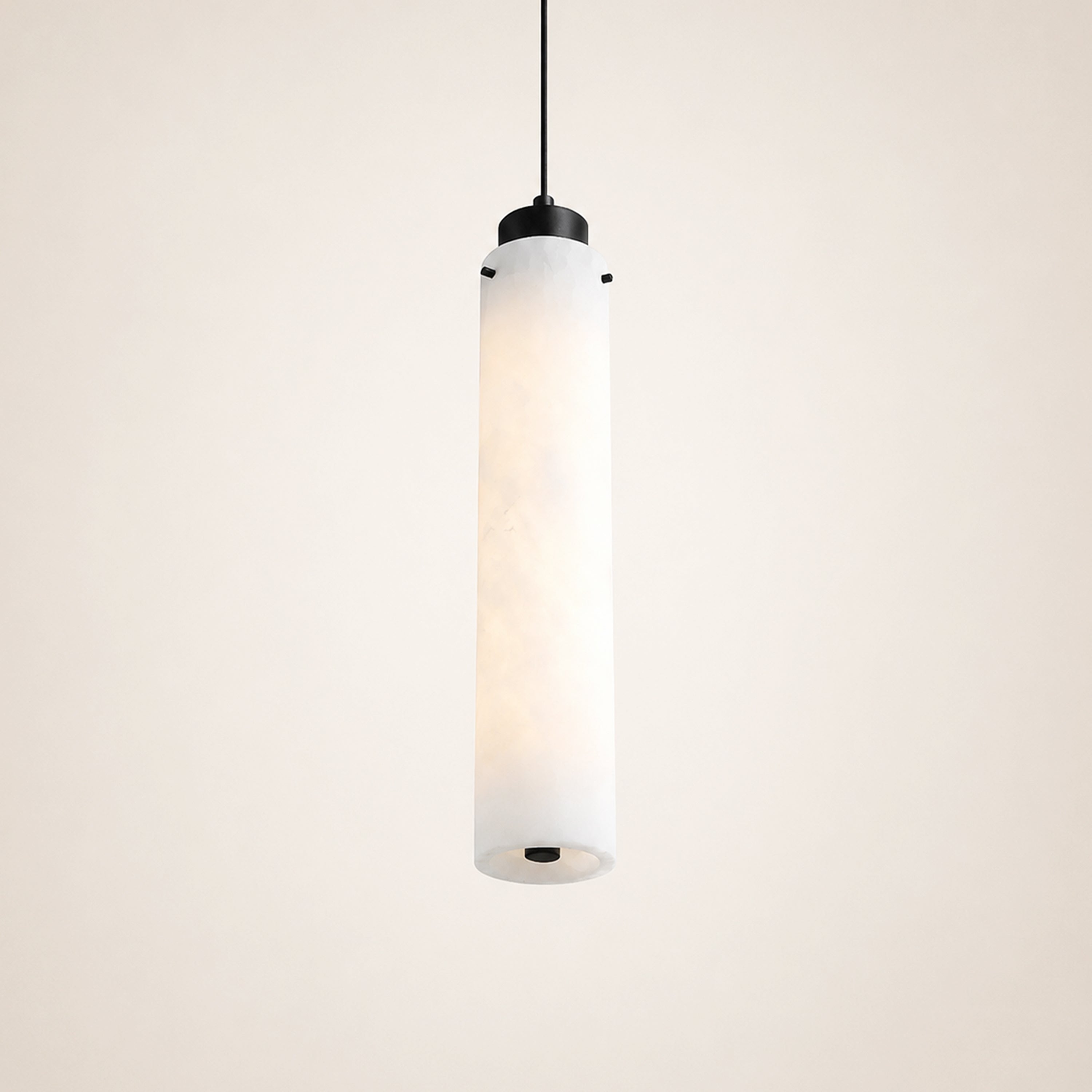 Simple Alabaster Pendant Lamp