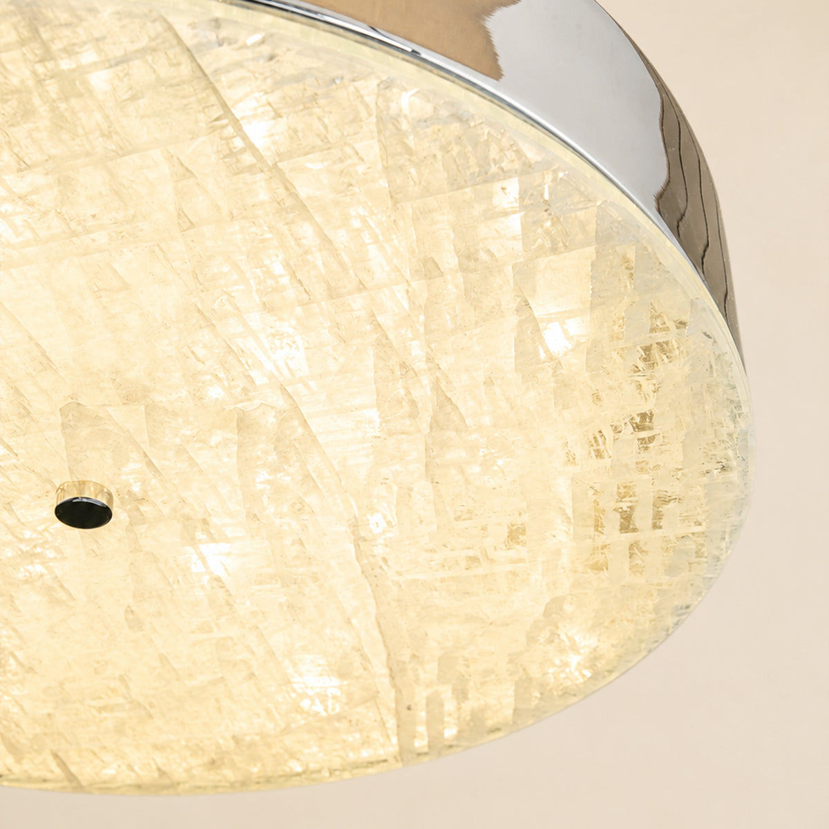 Pietra Lume White Marble Cone Pendant 14"D
