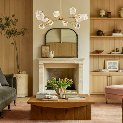 Aurelium Nova Crystal Linear Chandelier
