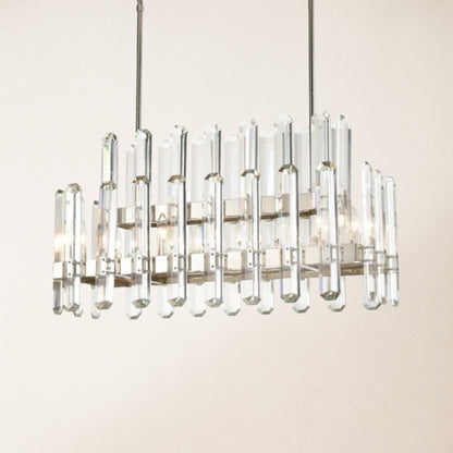 Clarion Rectangular Chandelier 91 cm L