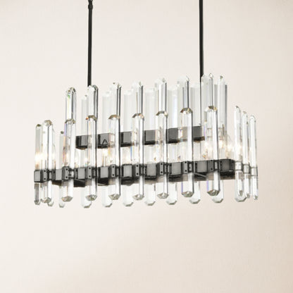 Clarion Rectangular Chandelier 91 cm L