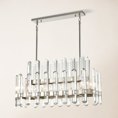 Clarion Rectangular Chandelier 91 cm L