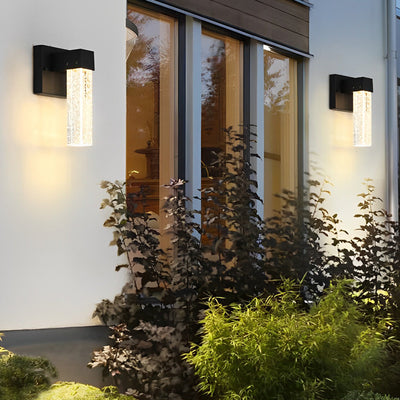 Aquatica Crystal Bubbles LED Outdoor Wall Light