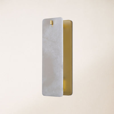 Lunara Alabaster Wall Sconce 16"H