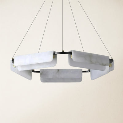 Deli Alabaster Chandelier 60cm D