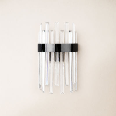 Oryana Crystal Icicle Wall Sconce 7.9"