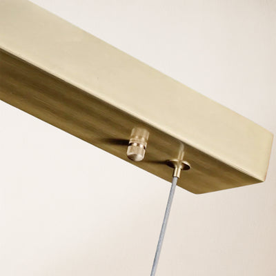 Dave Alabaster Cuboid Dining Room Chandelier 17.7"W#Finish_Gold