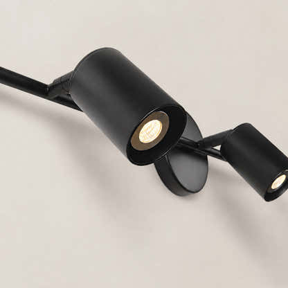 Erin Cylindrical 3-Light Wall Sconce