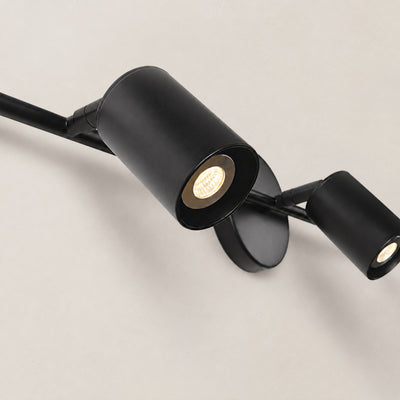 Erin Cylindrical 3-Light Wall Sconce