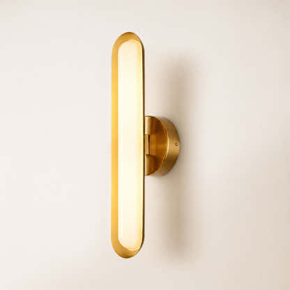 Ovida Glass Oval Wall Sconce