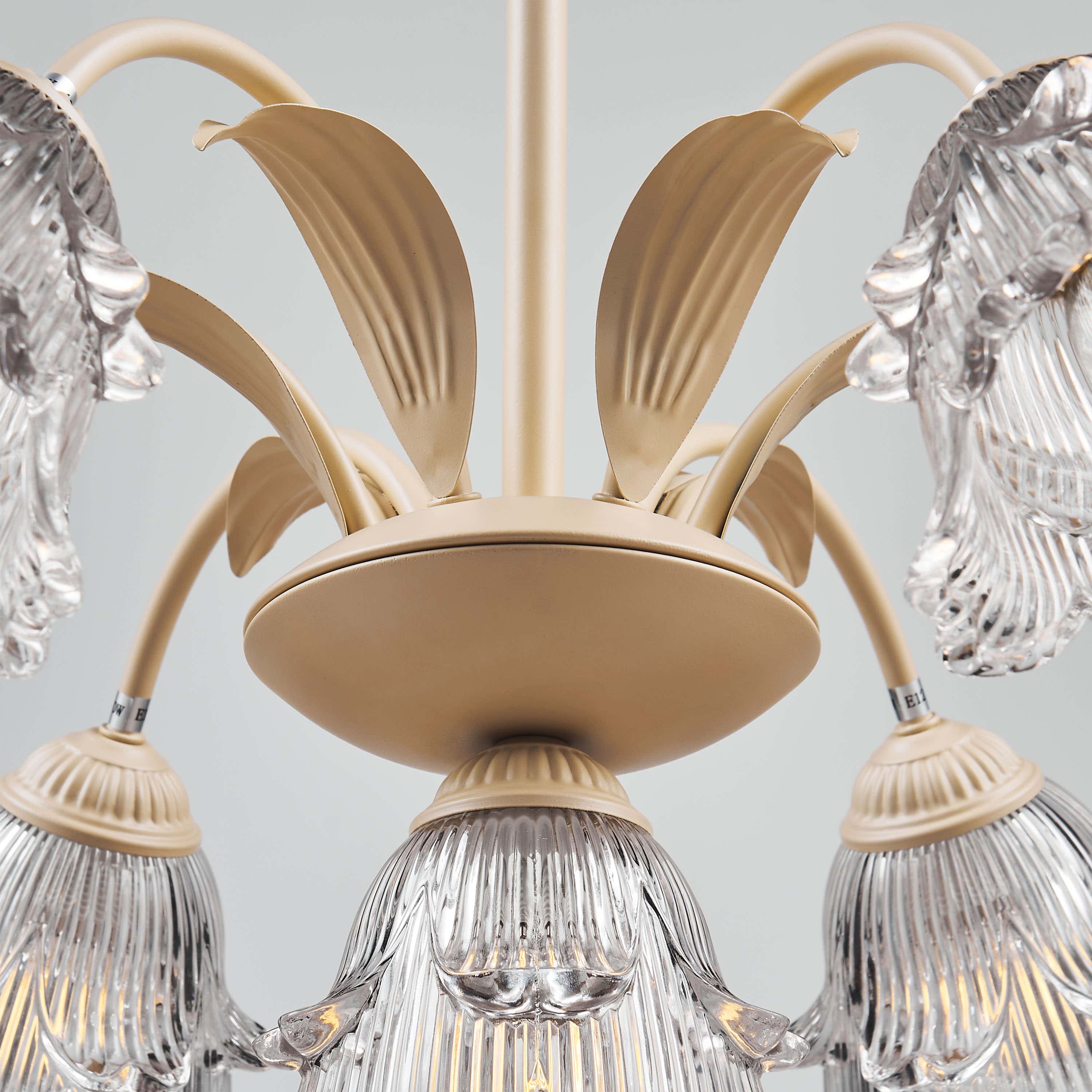 GlowMuse Crystal Round Chandelier 68cm D