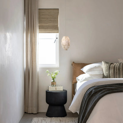 Dadaly Alabaster Lantern Small Art Round Pendant 20cm W