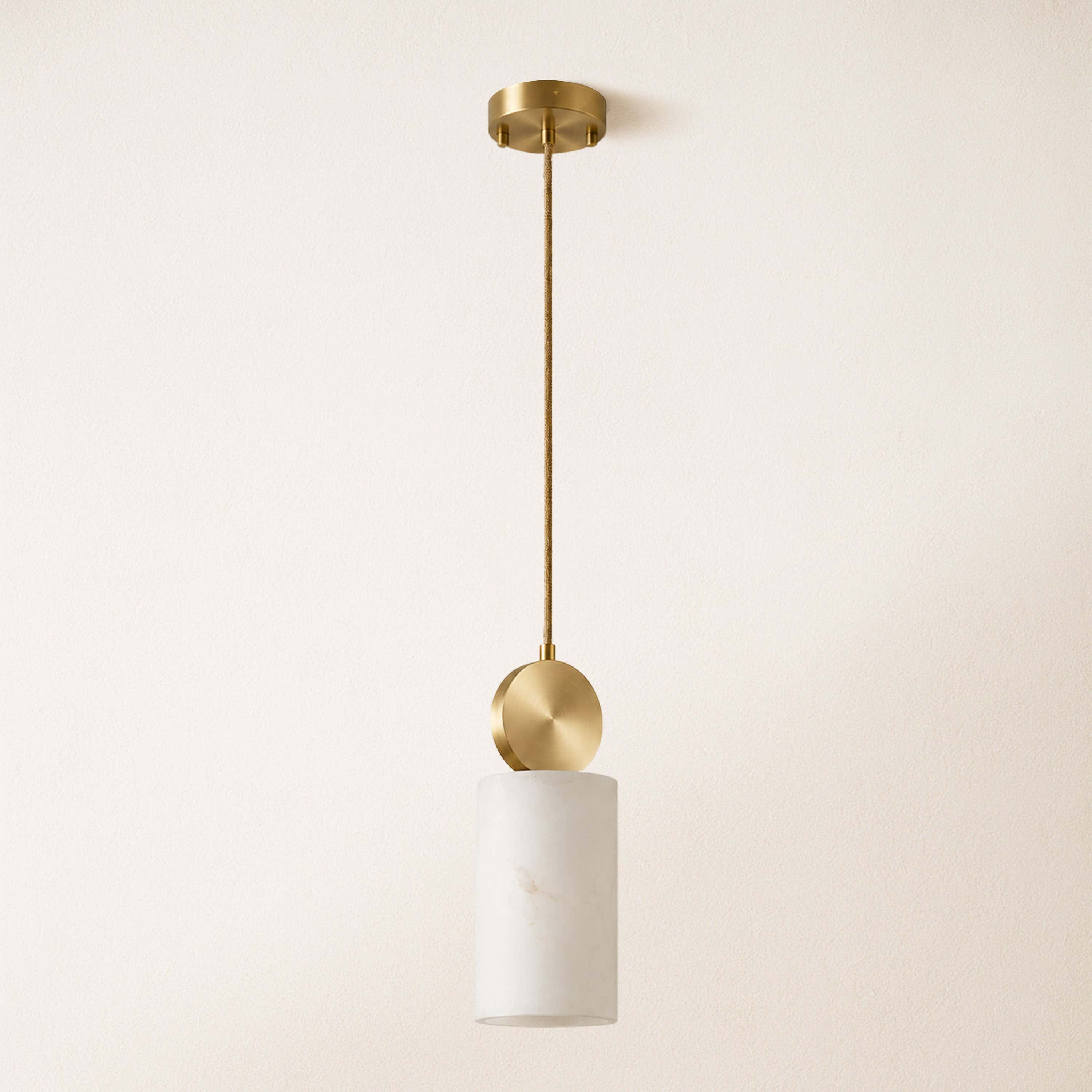 Aurevence Alabaster Pendant