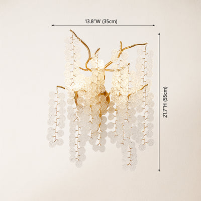 Shiro Noda Crystal Wall Lamp
