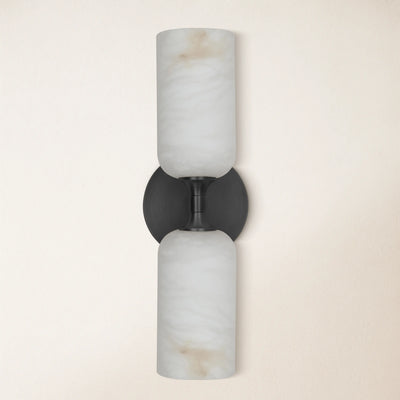 Axis Alabaster Wall Sconce 14"H