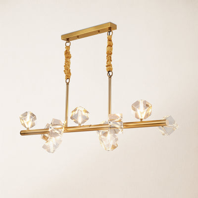 Stravon Radiant Structure Crystal Linear Chandelier