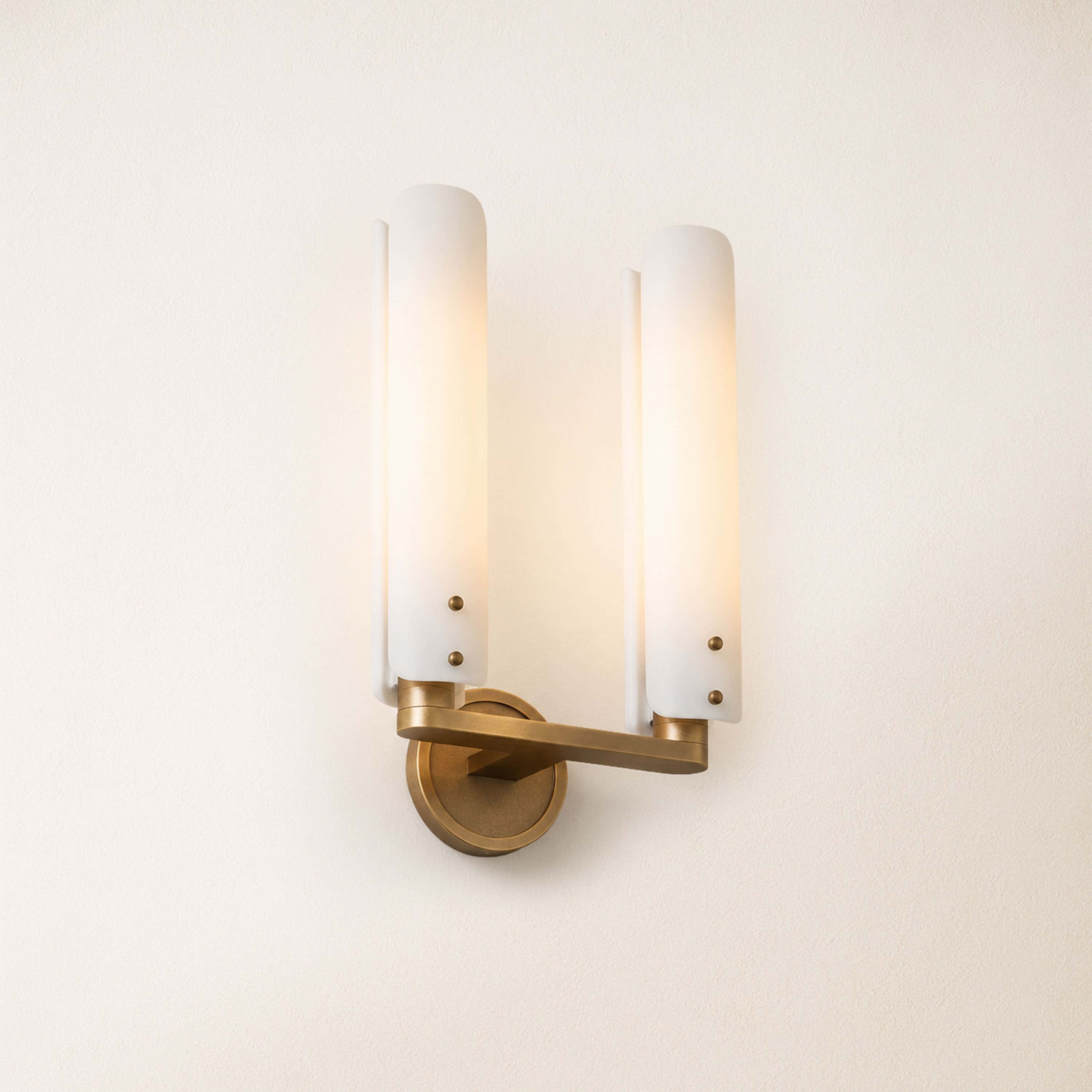 Wornak Glass Wall Lamp