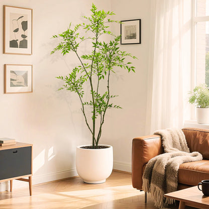 Faux Nandina Tree 180cm H