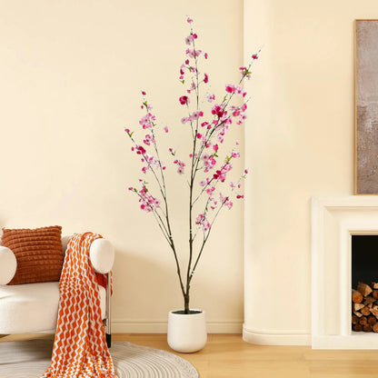 Faux Big Cherry Blossom Tree 185cm H