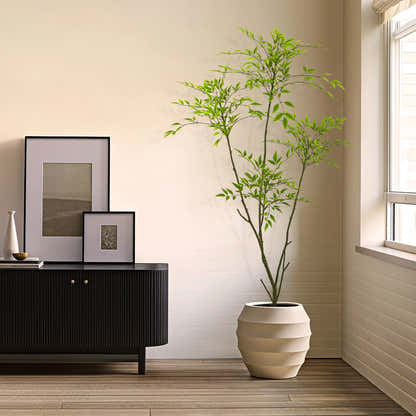 Faux Nandina Tree 153cm H