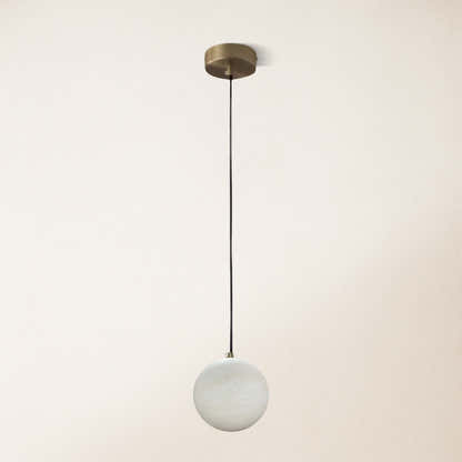 Nami Alabaster Global Ball Pendant Light 12.7cm D