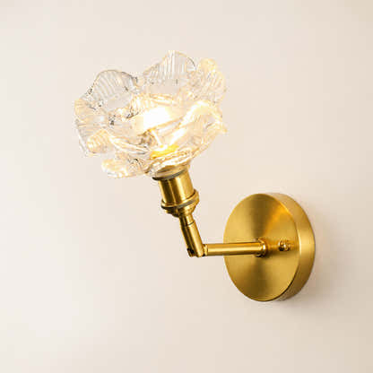 Floria Glass Adjustable Wall Sconce