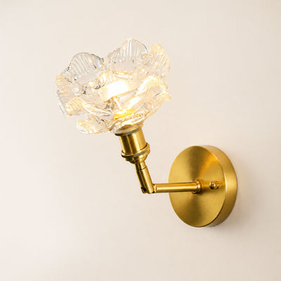 Floria Glass Adjustable Wall Sconce