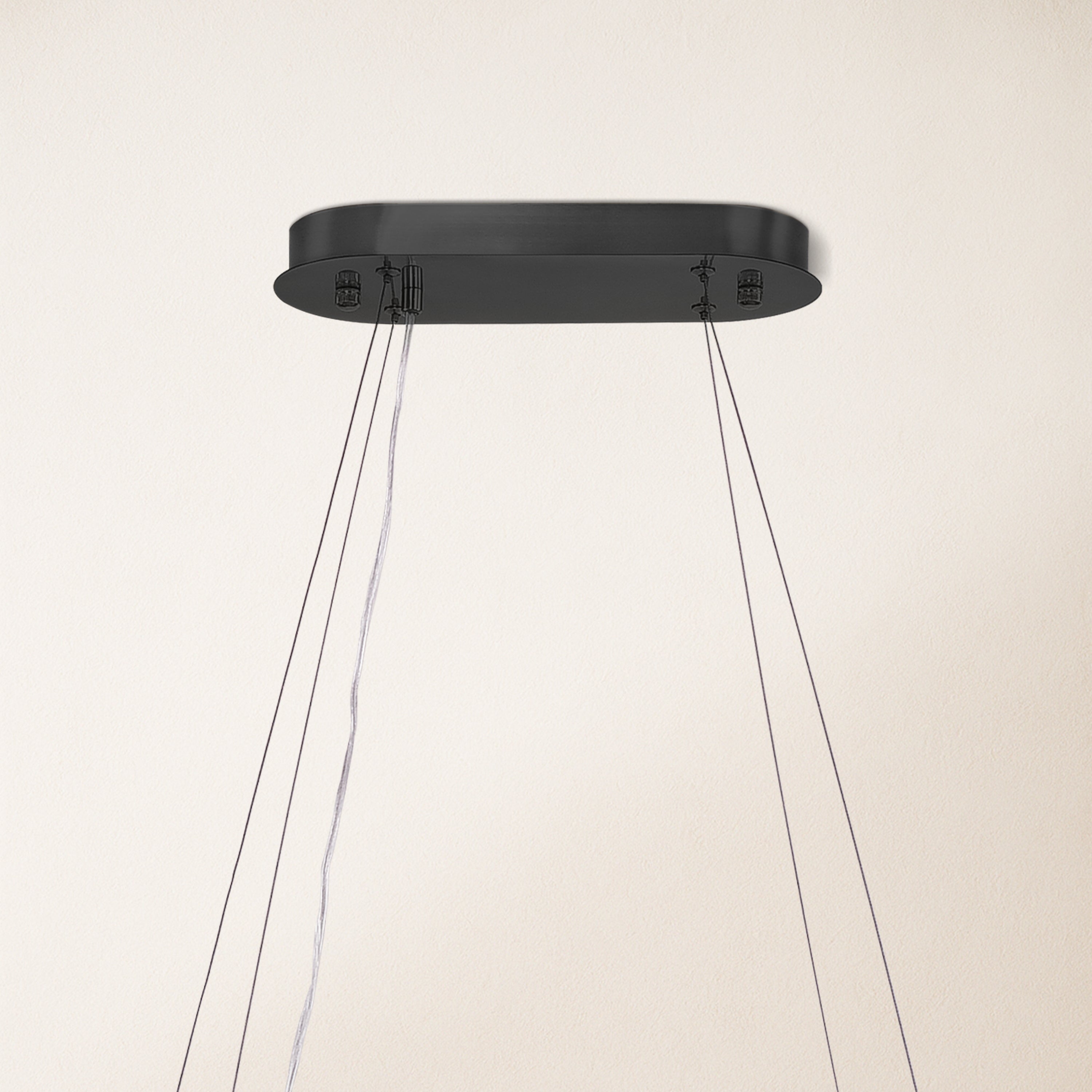 Sawyer Alabaster Rectangle Chandelier 102cm L