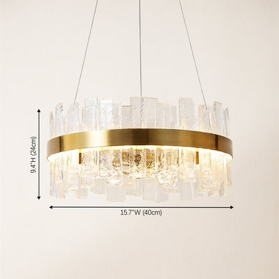Virezza Crystal Round Chandelier