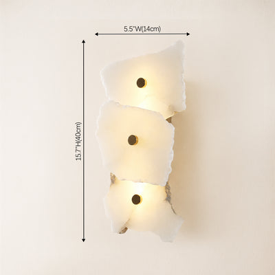 Arscelia Alabaster Linear Wall Sconce