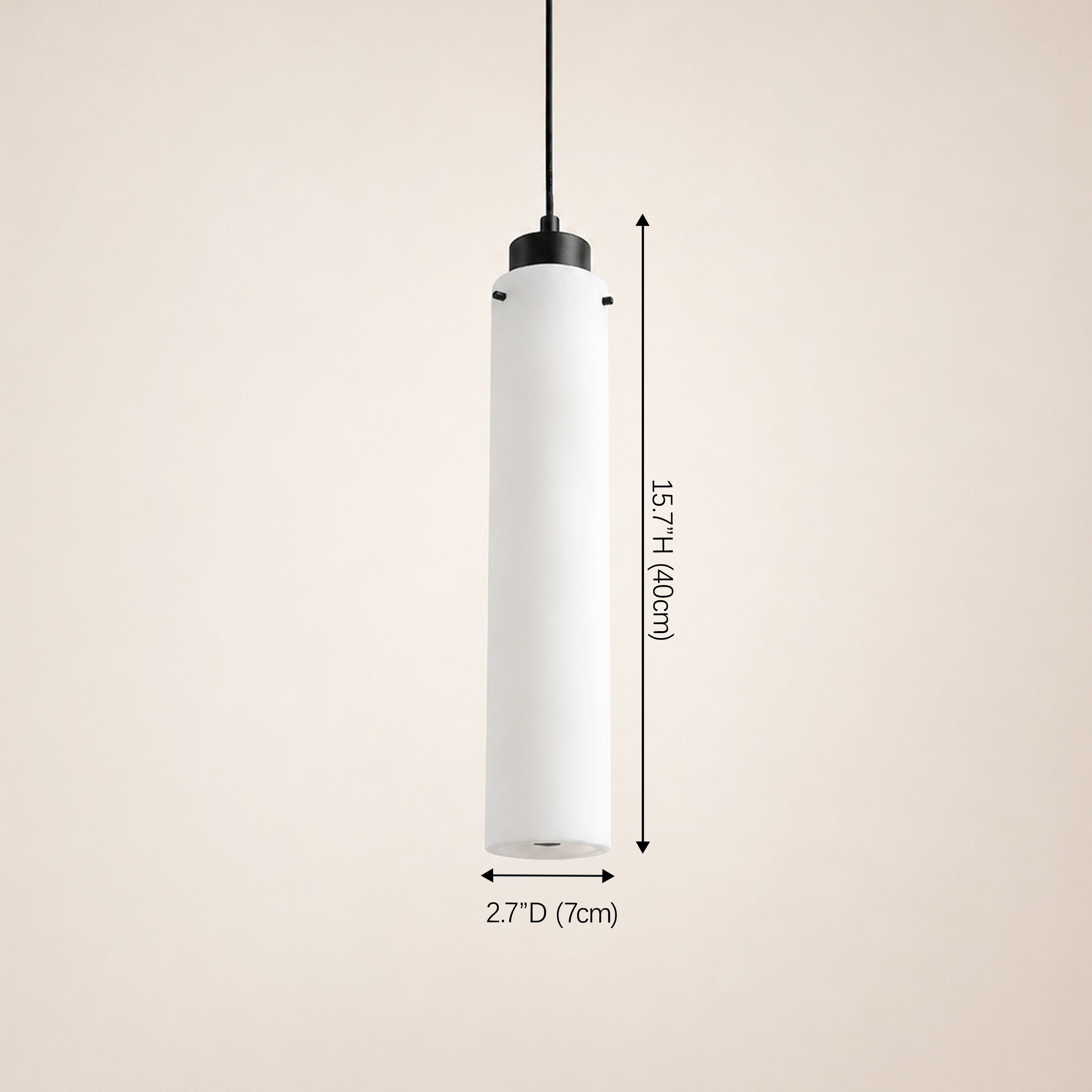 Simple Alabaster Pendant Lamp