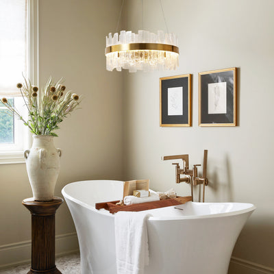 Virezza Crystal Round Chandelier