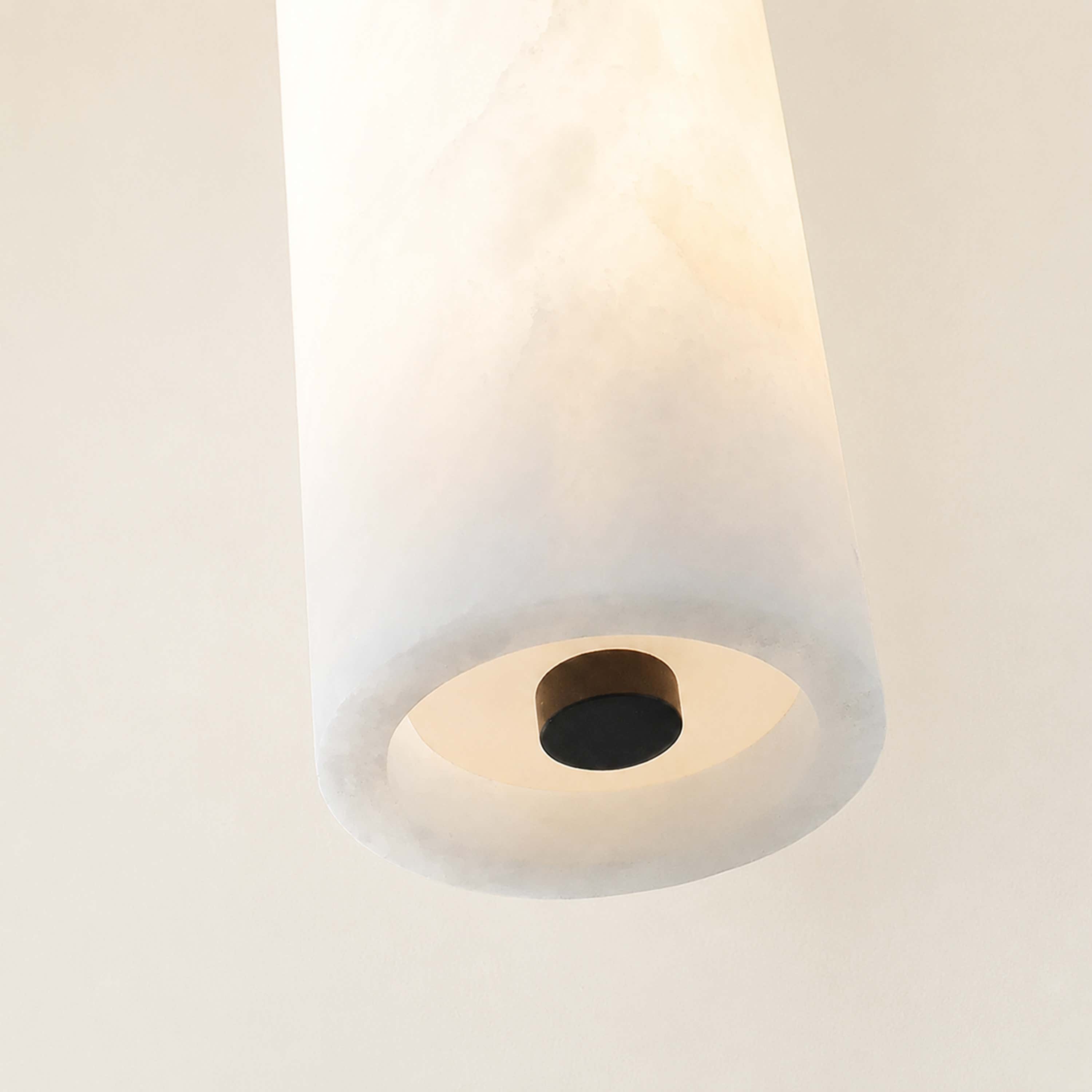 Simple Alabaster Pendant Lamp