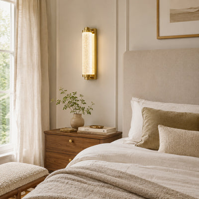 Lumira Crystal Bubble Wall Sconce