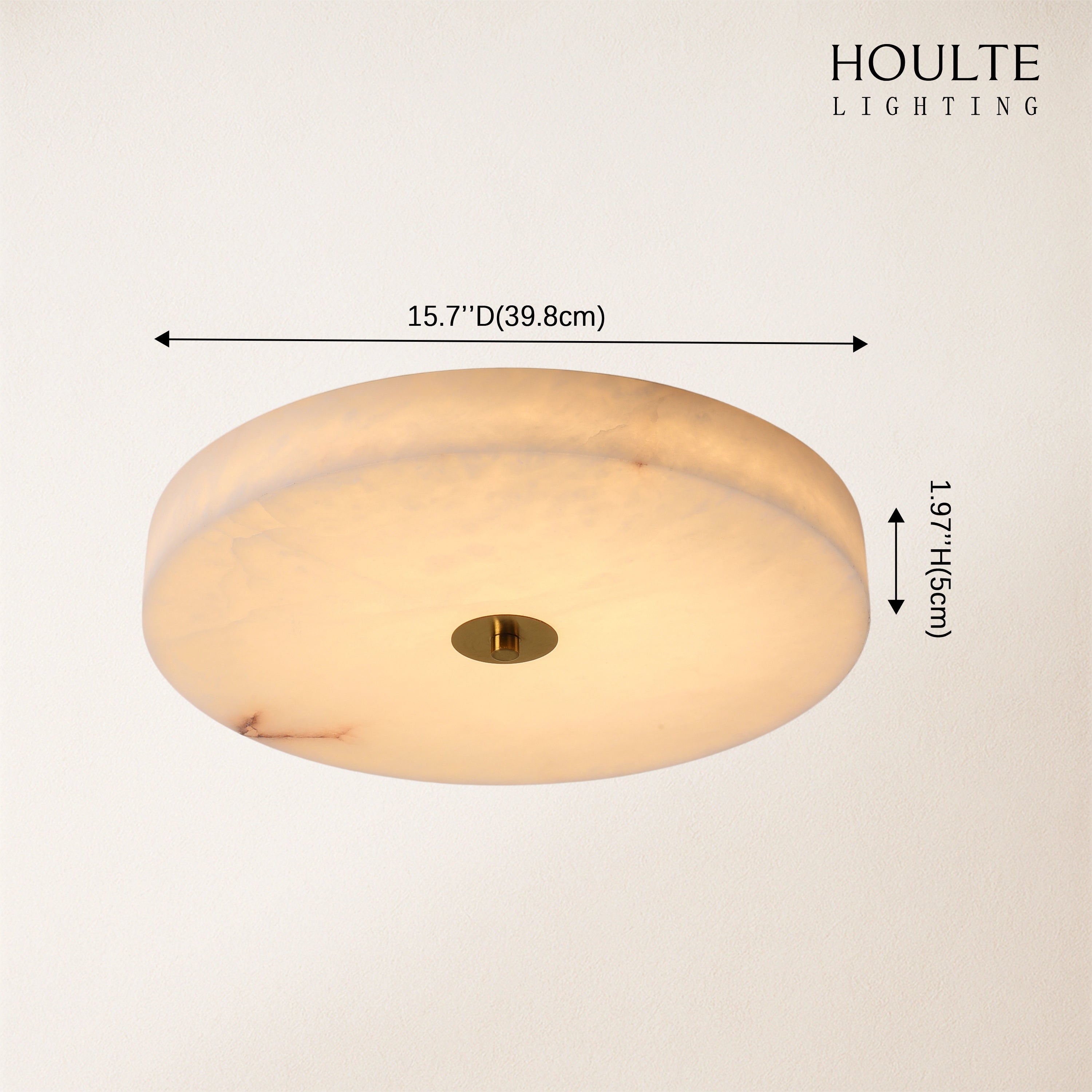 Cora Alabaster Ceiling Light 40cm
