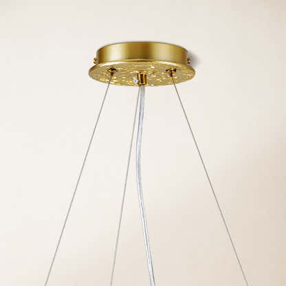 Lustre Branches Crystal Round Chandelier for All Rooms 102cm